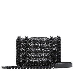 ALDO Women's Greenwald Crossbody Bag Contemporary Black White
